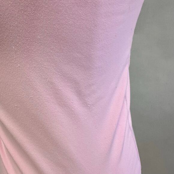 Abercrombie & Fitch pink cutout one shoulder seamless tank bodysuit size medium - Picture 11 of 14